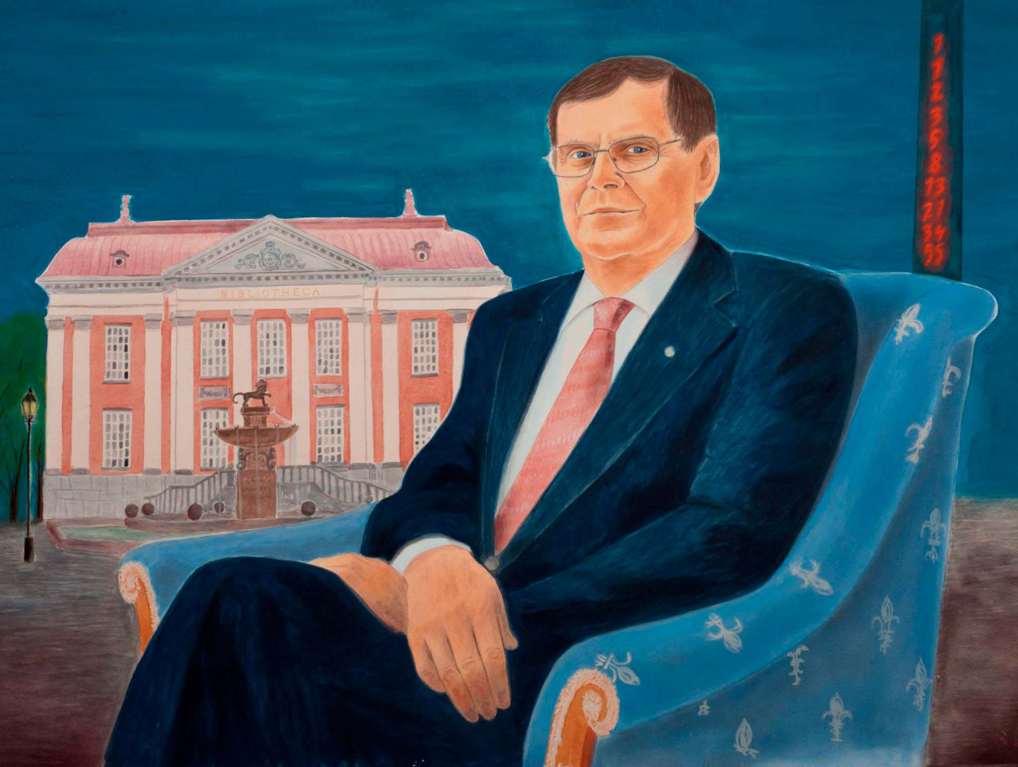 Pekka Ruolan muotokuva.